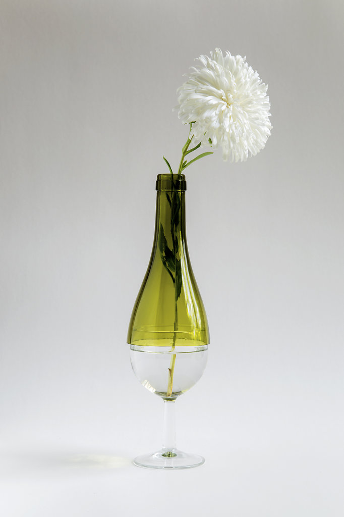 Experiences with glass and flowers by Julien Hernandez.